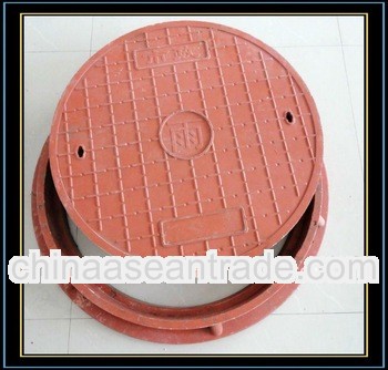 Round 600 plastic composite manhole cover
