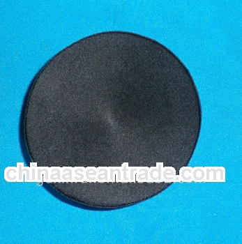 Round Black Fabric Swimsuit Nipple Pad