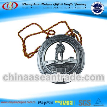 Round ancient souvenir Status symbol medal