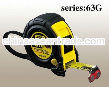 Rubber covered steel tape