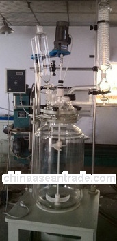 SE12948 Cheap Chemical Stirred Tank Jacketed Glass Reactor