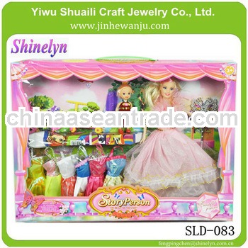 SLD-083 NEWEST winx vinyl baby dolls toy design for kids fairy tale life sets wholesale magic