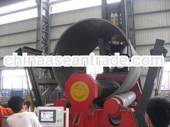 SL 3 roller or 4 roller hydraulic rolling machine with PLC control