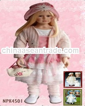 SL-XC03 45inch charm russia girl doll with beautiful dress vinyl real princess soft toy manufactor s