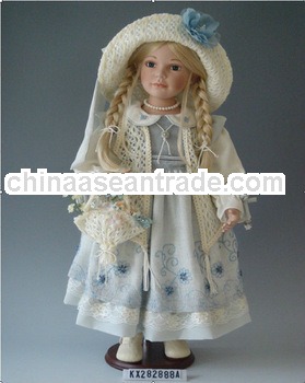 SL-XC10 27inch russia standing girl doll fashion full dress country enviromental safety material