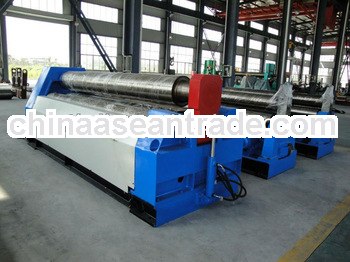 SL four roller mild steel plate rolling machine/ hydraulic 4 roller plate rolling machine, W12-60*32