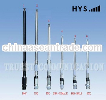 SMA/BNC Telescopic two way radio antenna TCS-JG-3-150-JSMA/BNC Telescopic two way radio antenna