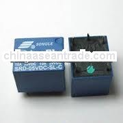 SRD-12VDC-SL-C Relay Original New car audio relay3v 5v 9v 12v 24v 48v 110v Latching relay socket GOO