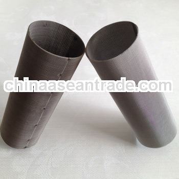 SS304 SS316 Stainless Steel Wire Mesh Filter Tube