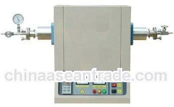 ST-1400CGV tube furnace with inert gas and vacuum pump