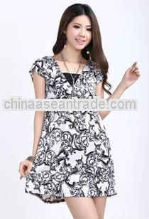 SUMMER WOMEN'S CASUAL FLORAL SLEEVELESS DRESS