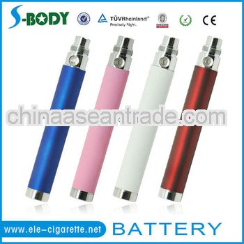 S-body colorful e cigarette battery ego t battery ego v battery