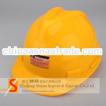 Safety helmet with ventilation holes