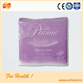 Salubrious texture senior adult diaper in mainland