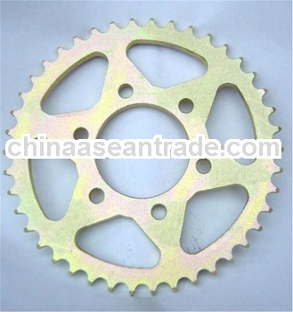 Sand blasting Steel Motorcycle Sprocket