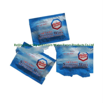 Sex Woman Cleaning Single Wet Wipes