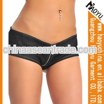 Sexy reliable quality elegant style fashionable printed ladies jeans wholesale price short jeans (HY