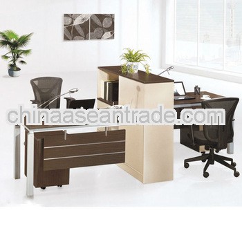 Sharing Bookcase 2 Person Office Desk