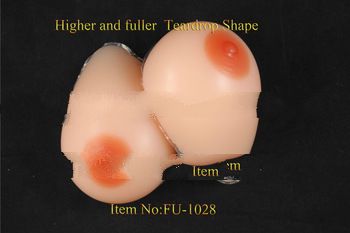 Shenzhen Teardrop/Triangle/Spiral shape Silicone Breast shapes and sizes of breasts
