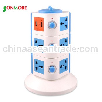 Shenzhen portable universal socket charger with usb