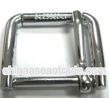 Shiny Metal Custom Pin Belt Buckle
