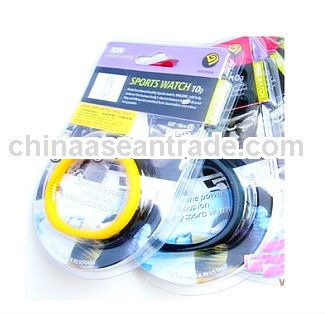 Silicone quartz brand watches for promotion gift