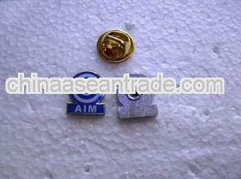 Silver Imitation Cloisonne Epola customed metal lapel pin badge