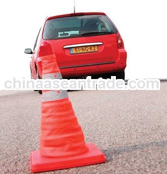 Silver Reflective Foldable Traffic Cones