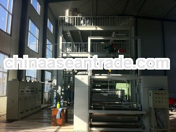 Single S2400 PP Nonwoven Fabric Production Line, Producing nonwoven fabric for making shopping bag