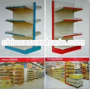 Single-side Metal Supermarket Shelf /Wall Gondola Shelf