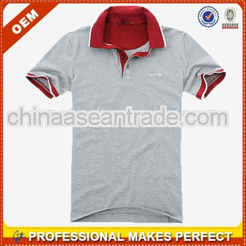 Slim pure cotton classic polo t shirt OEM(YCP-B0108)