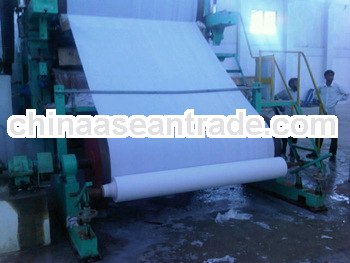 Small 1 ton 787mm toilet paper machine