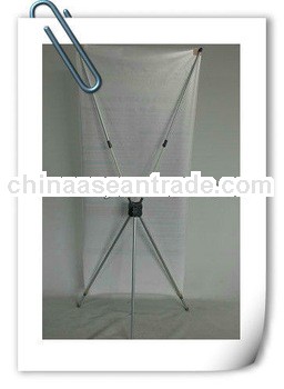 Small Gear Common adjustable x banner stand For Display