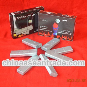 Smokeless bamboo black hookah charcoal