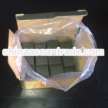 Smokeless shisha cubic coal briquettes
