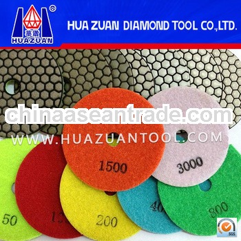 Smooth surface/long lifespan/fast grinding diamond concrete polishing pads