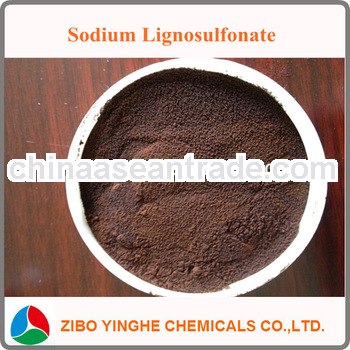 Sodium Lignosulfonate Powder for concrete mixture as water-reducing additive