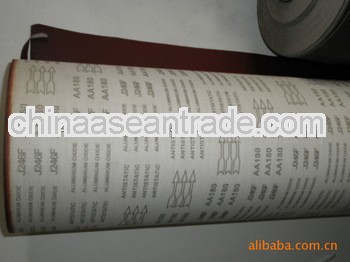 Soft abrasive cloth/abrasive rolls