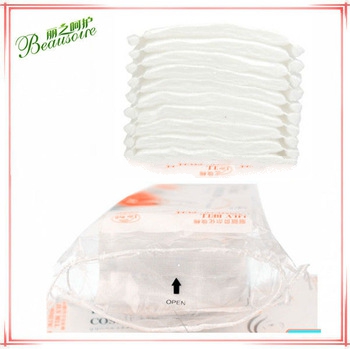 Soft feeling 100% natural cosmetic side sealed pads