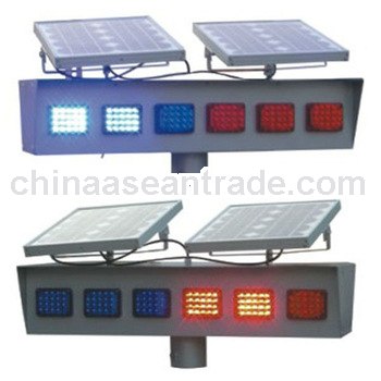 Solar 12v led traffic signal light