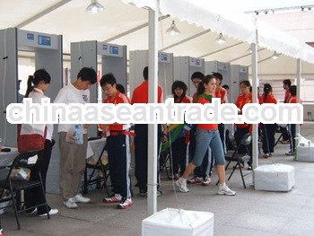 Sound&light alarm security inspection metal detector body scanner