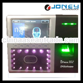 Spanish software facial time attendnace acess control iface302