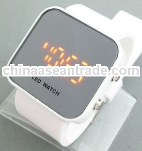 Sport silicone led digital watch
