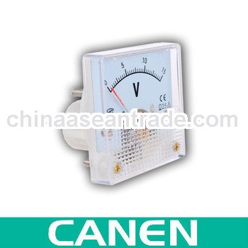 Square Panel Voltmeter Analog Gauge 91L4 AC15V 45*45mm