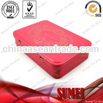 Square confectionery tin