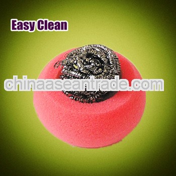 Stainless Steel Scourer in Sponge