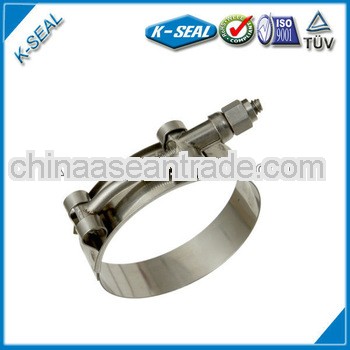 Stainless Steel T-Bolt adjustable swivel clamps KTBL387SS