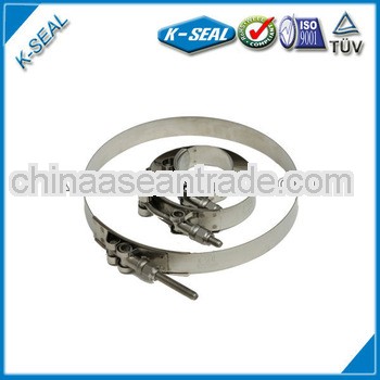 Stainless Steel T-Bolt pipe clamp joints KTBF662SS