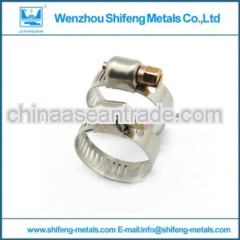 Stainless Steel fuel injector line hose clamps