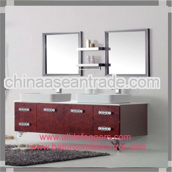 Stainless frame mirror